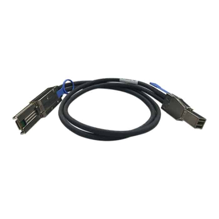 1m QNAP Mini SAS external cable SFF-8644 to SFF-8088